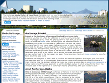 Tablet Screenshot of alaskaanchorage.net